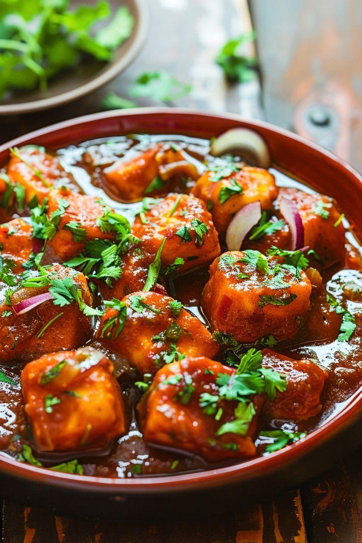 Chilli Paneer Spicy