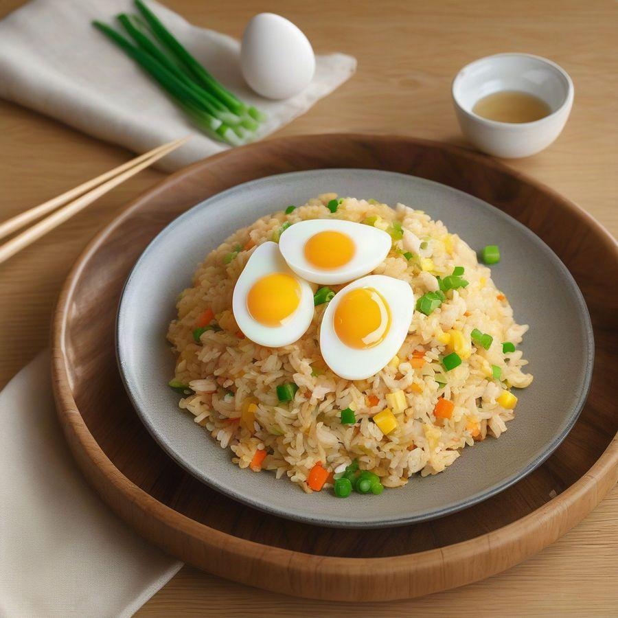 Egg Fried Rice Chicken