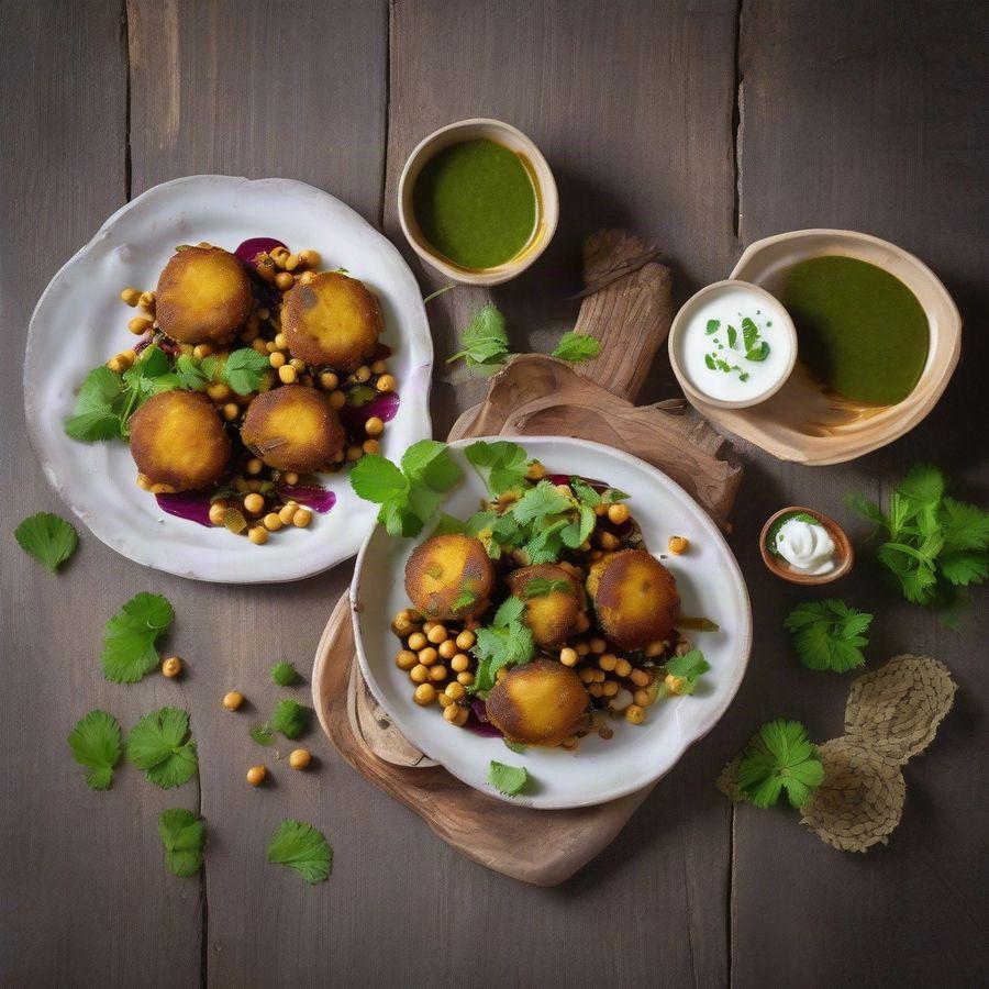 Aloo Tikki Chaat