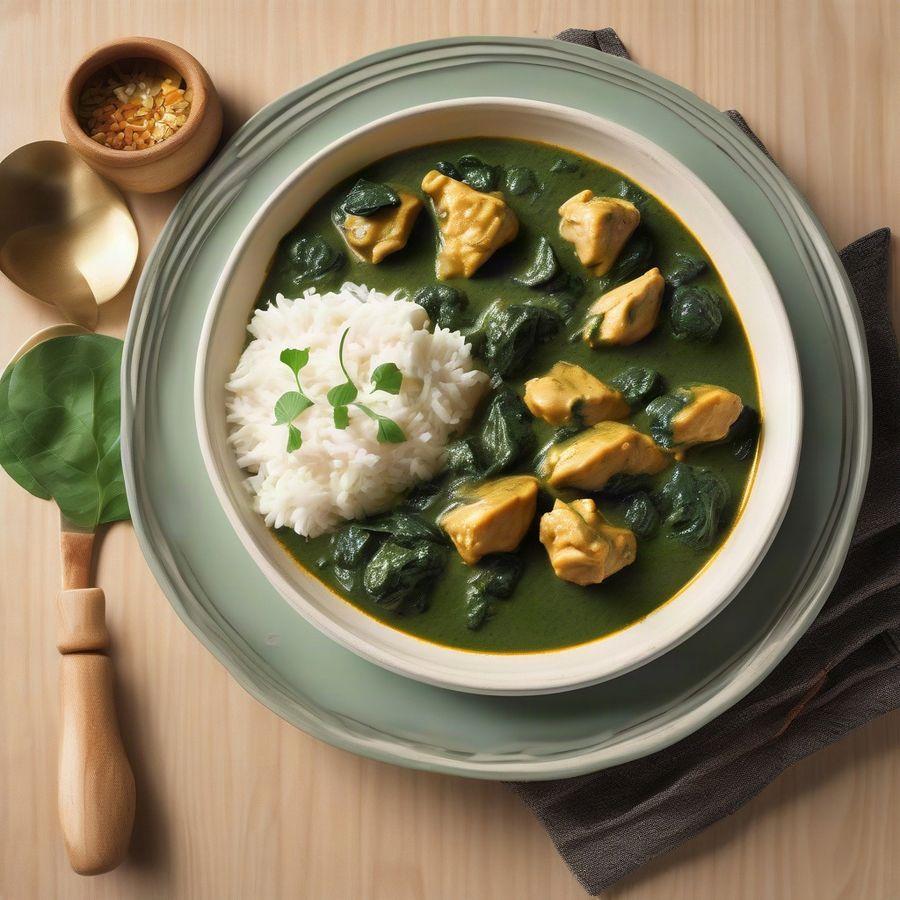 Chicken Spinach
