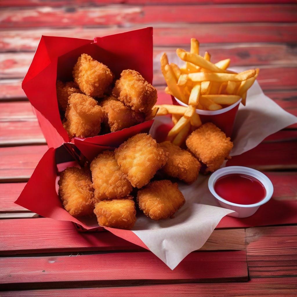 Fries & Chicken Nuggets
