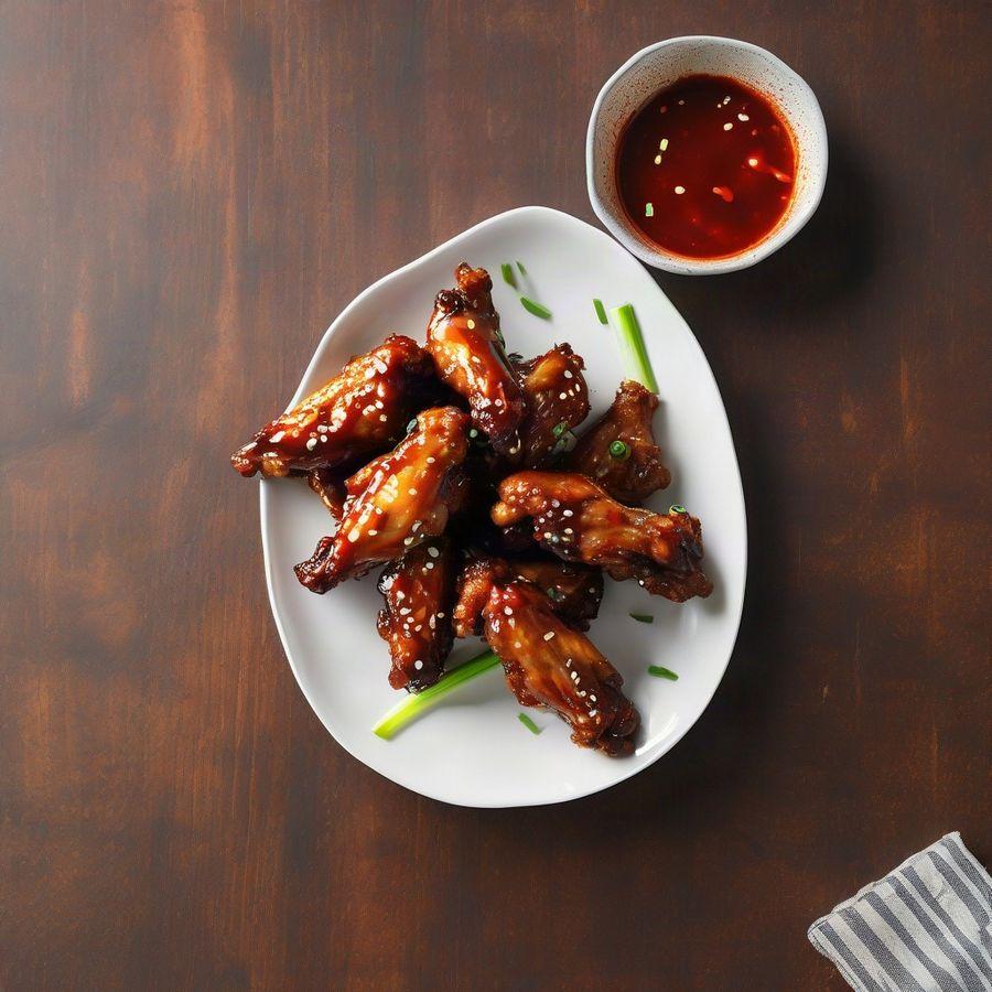 Chilli Garlic Chicken Wings